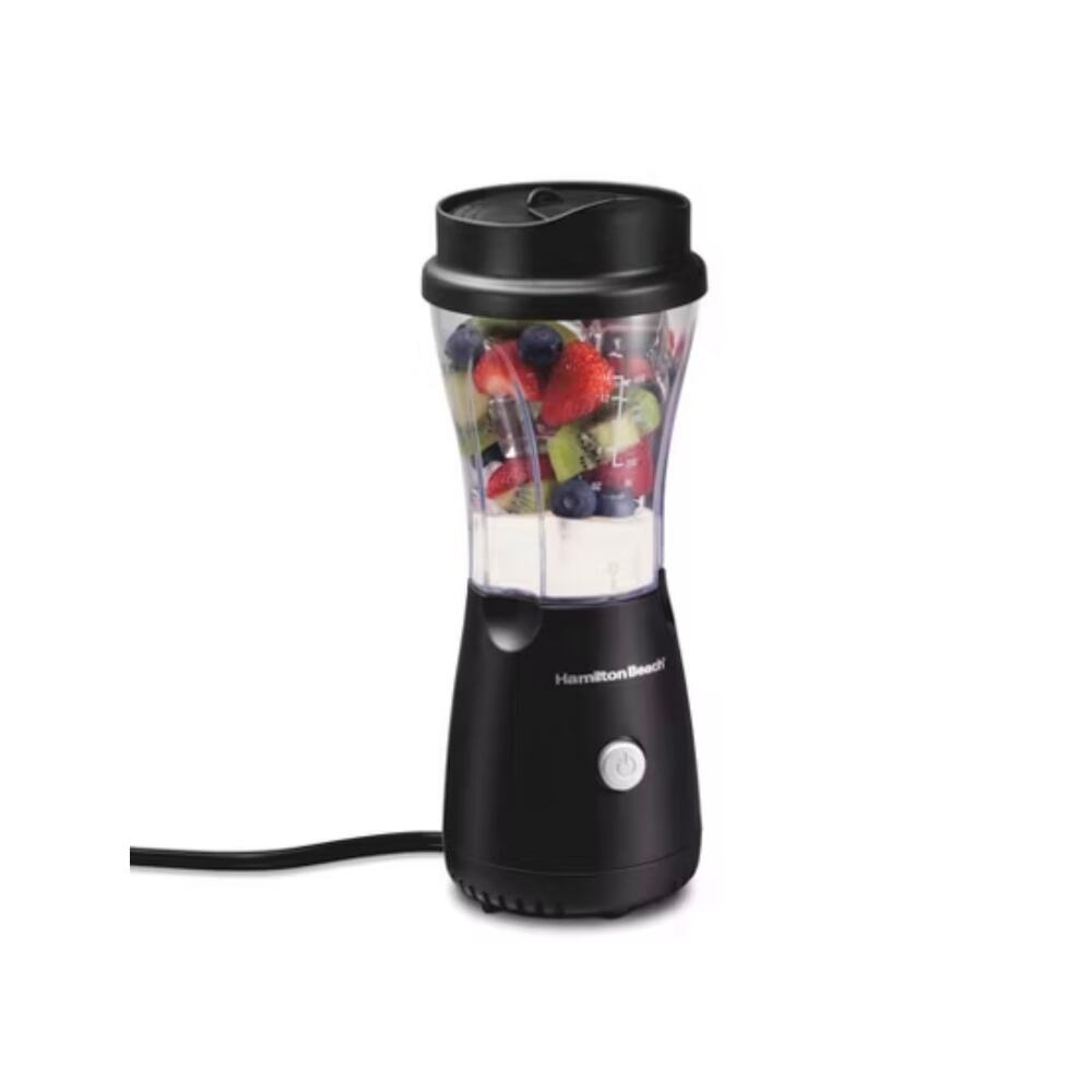 Hamilton Beach Blender - Portable Personal Smoothie Blender w/ Travel Lid